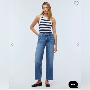 Madewell emmett crop pants